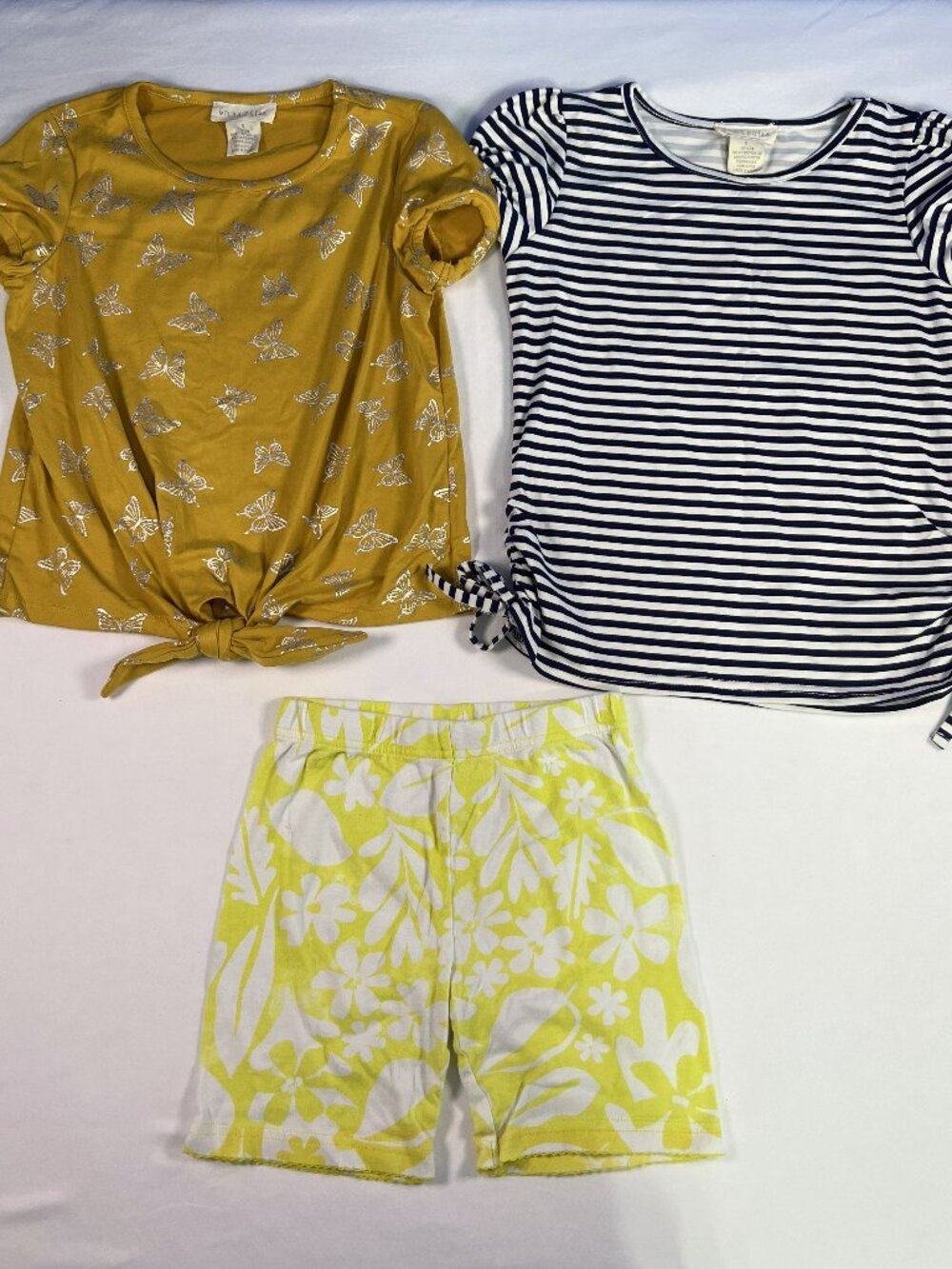Set of 2 Emma & Elsa Shirts and Carter Shorts Size Clothes